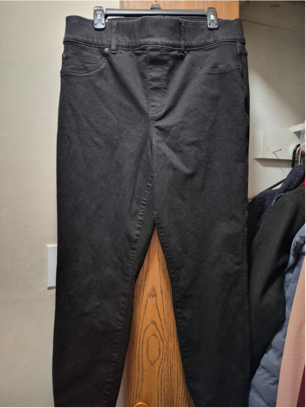 Spanx Black Skinny Jeans Size 1X